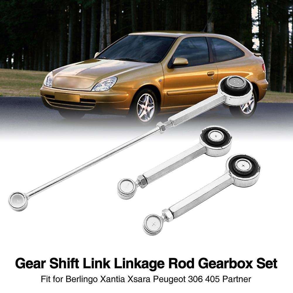 Gear Link Shift Linkage Rod Gearbox Set for Citroen Berlingo Xantia