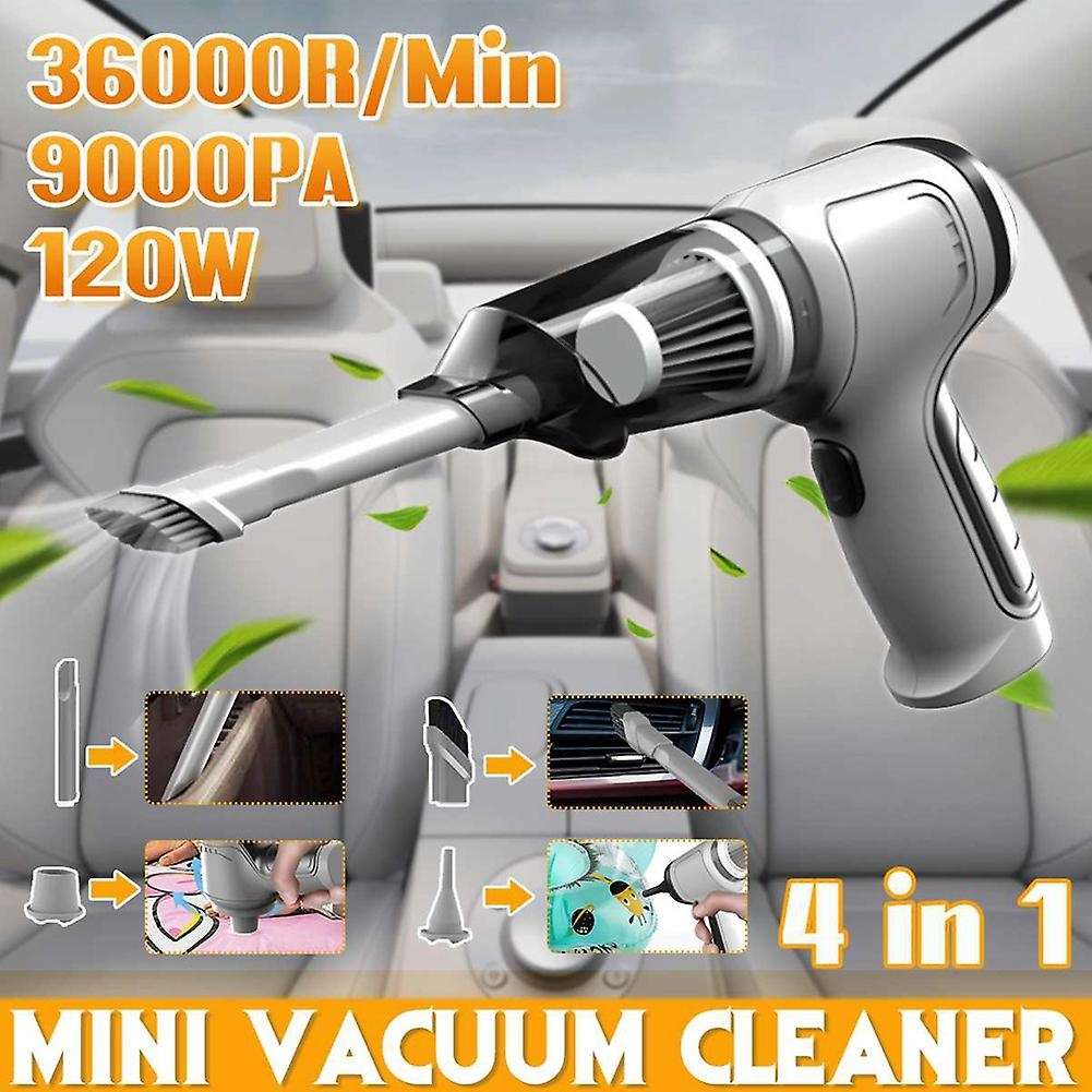 120w Cordless Air Blower Handheld Portable Air Duster Mini 9000pa A