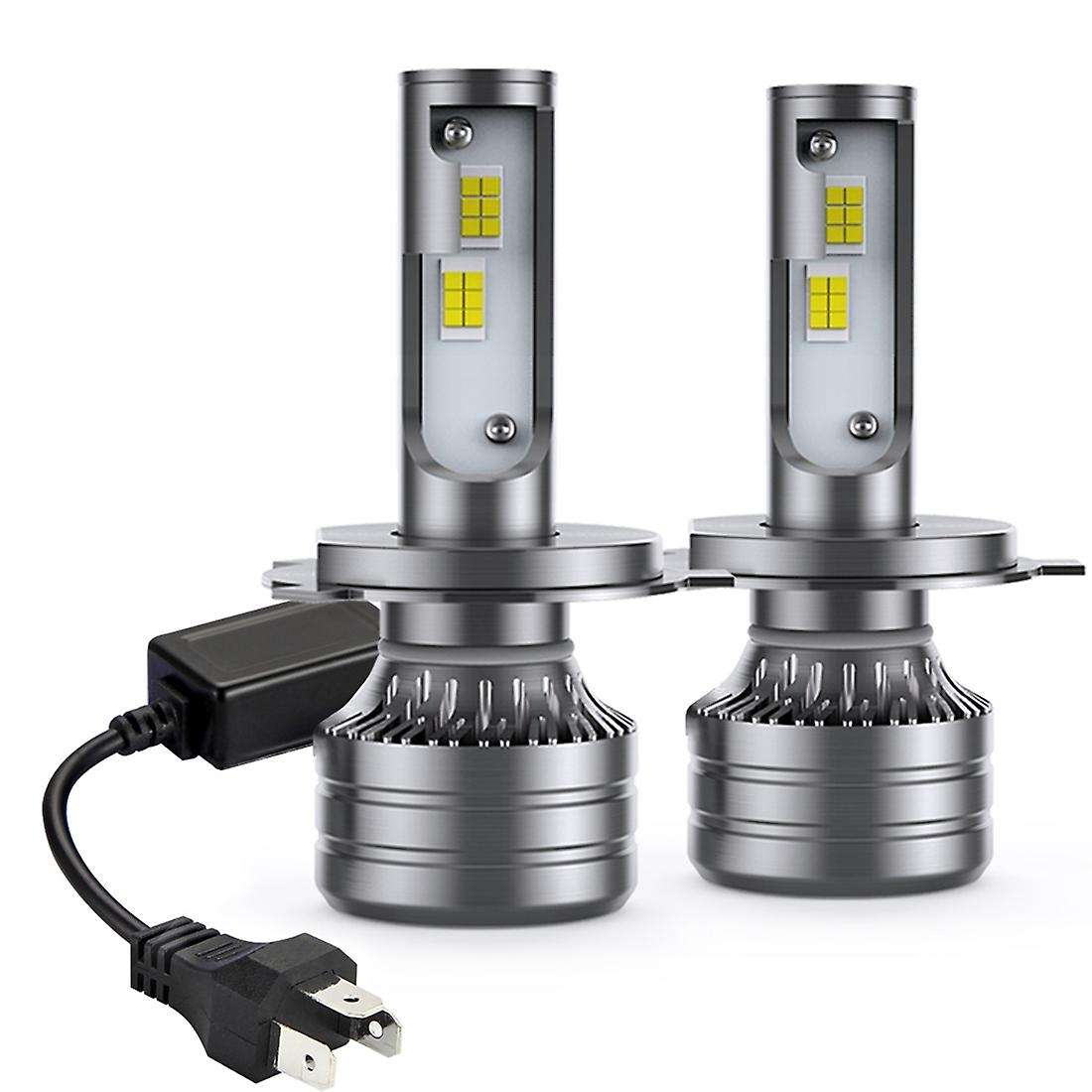 Led Headlight Bulbs, 28w 3000 Lumens Bright Led Headlights (h4)