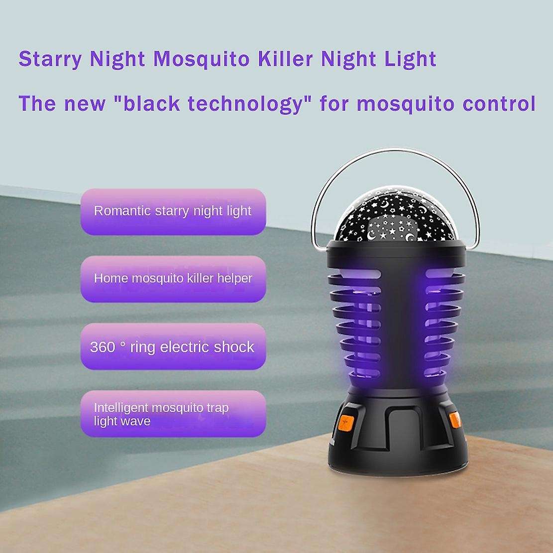 Star Projector Mosquito Killer Lamp for Birthday Children Gifts Usb A