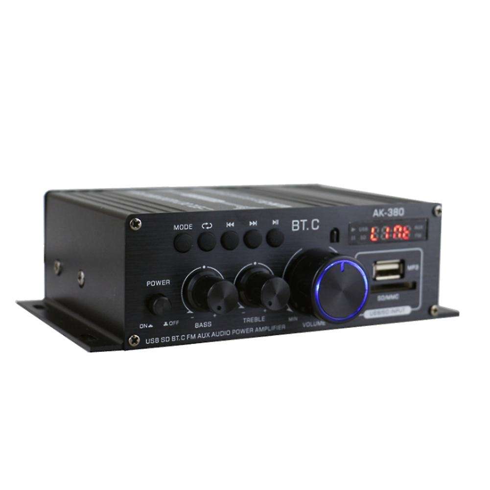 Ak380 2 Channel Bluetooth Hifi Power Amplifier Remote Control (ak380)