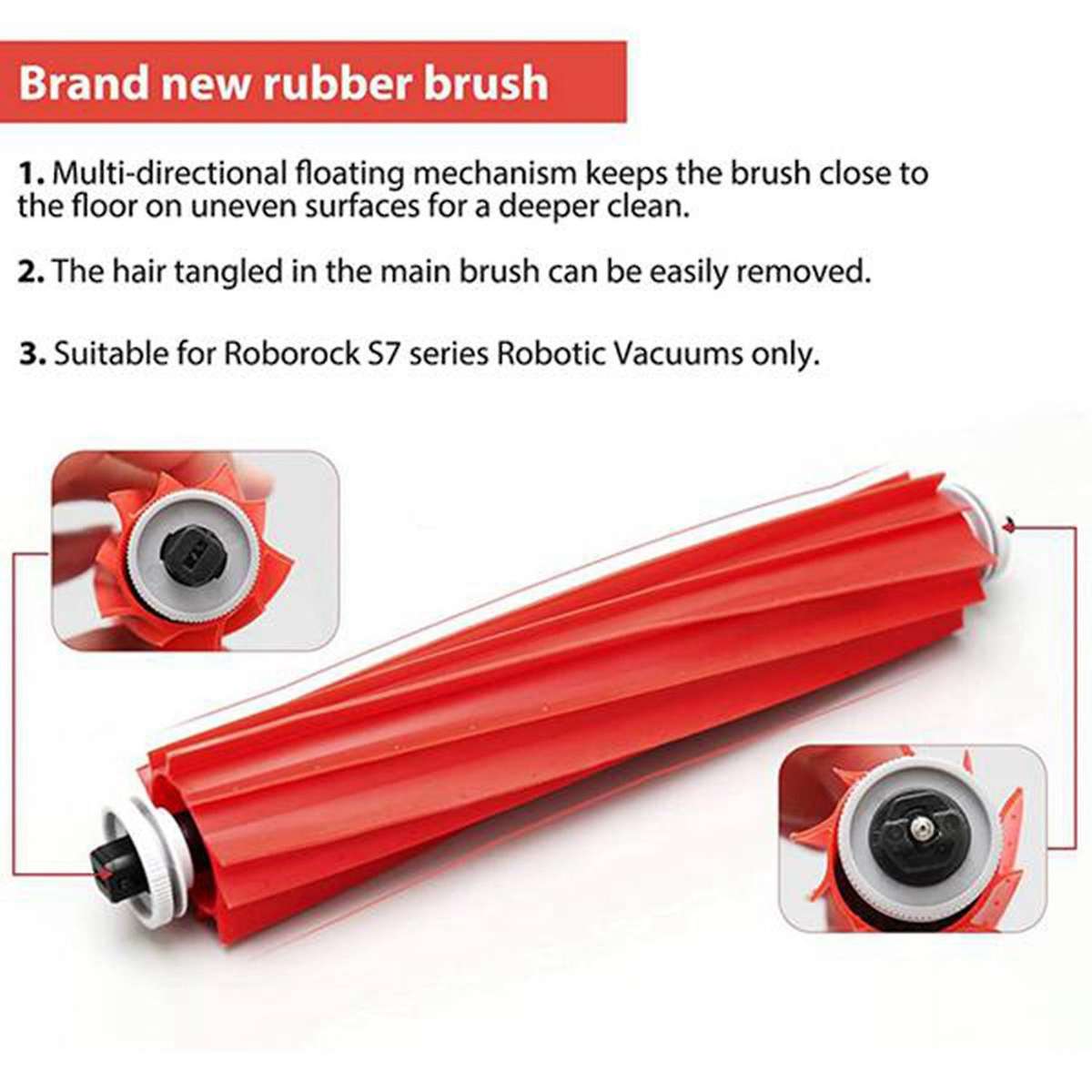 For Roborock S7 T7s T7splus Robot Main Brush Mops Cloths Hepa Filters