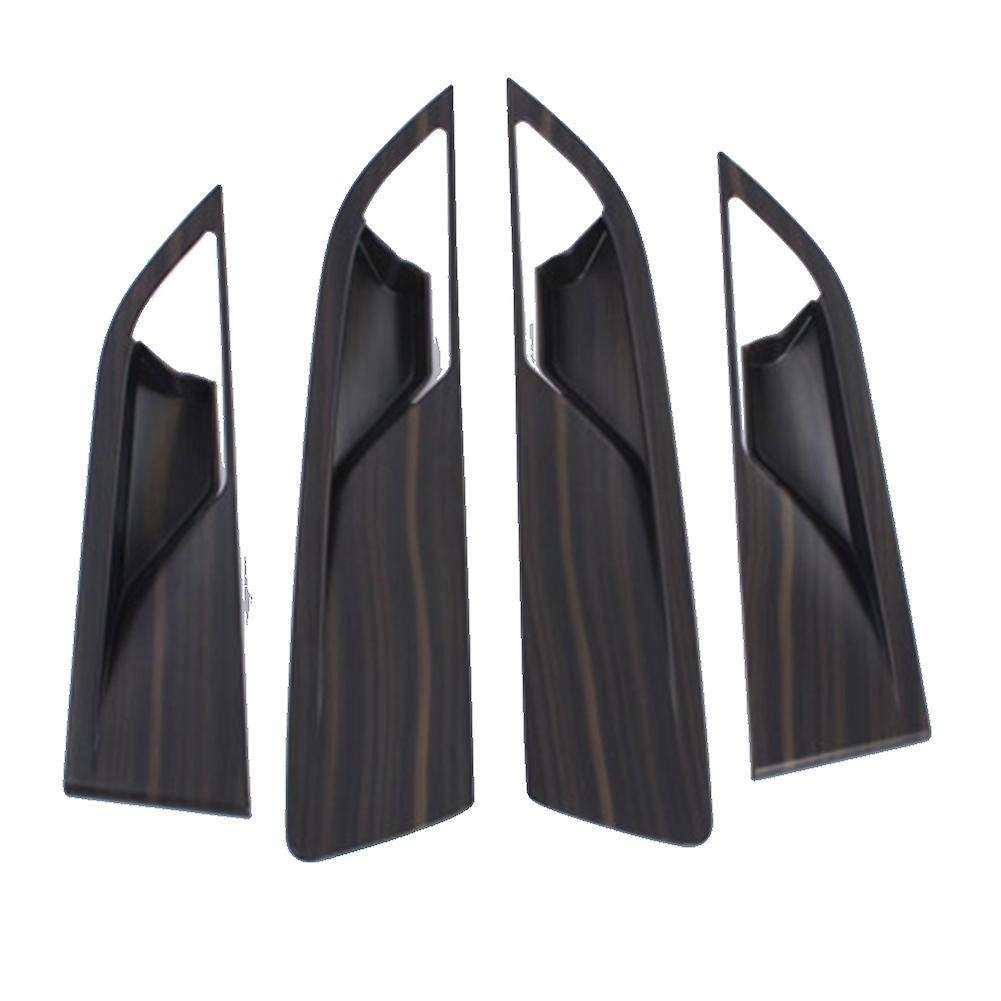 Peach Wood Grain Car Inner Handle Door Bowl Cover For- Id.6x 2022
