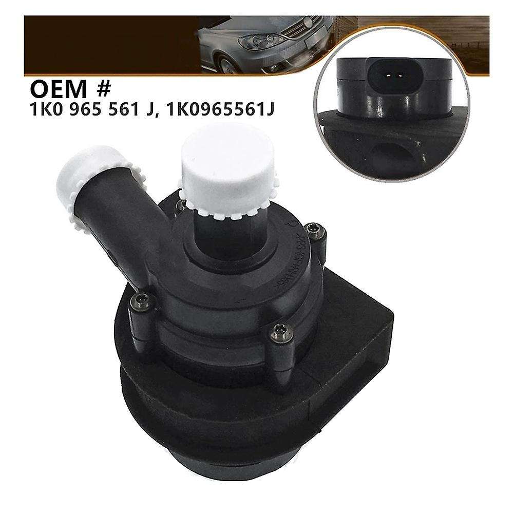 Water Pump Electric Additional Coolant Auxiliary For-golf Skoda