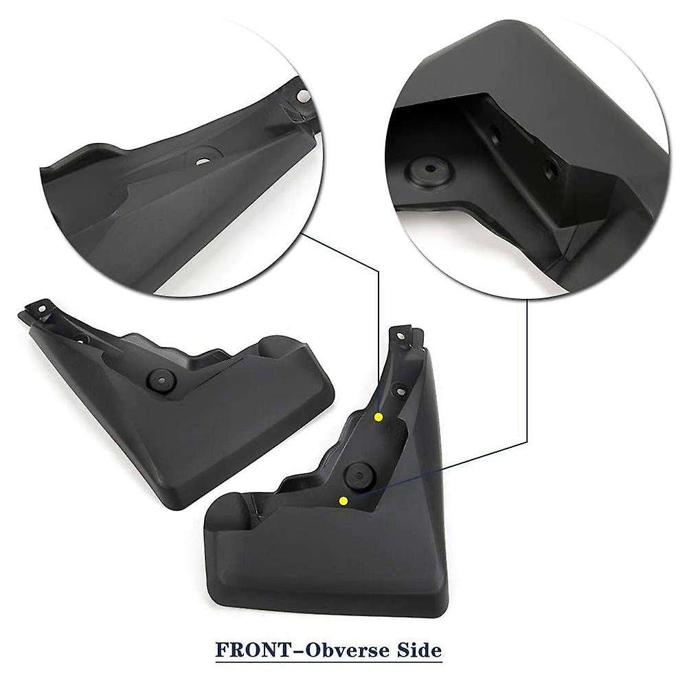 For Toyota Rav4 2019-2022 (4pcs Set) Front and Rear Splash Fenders