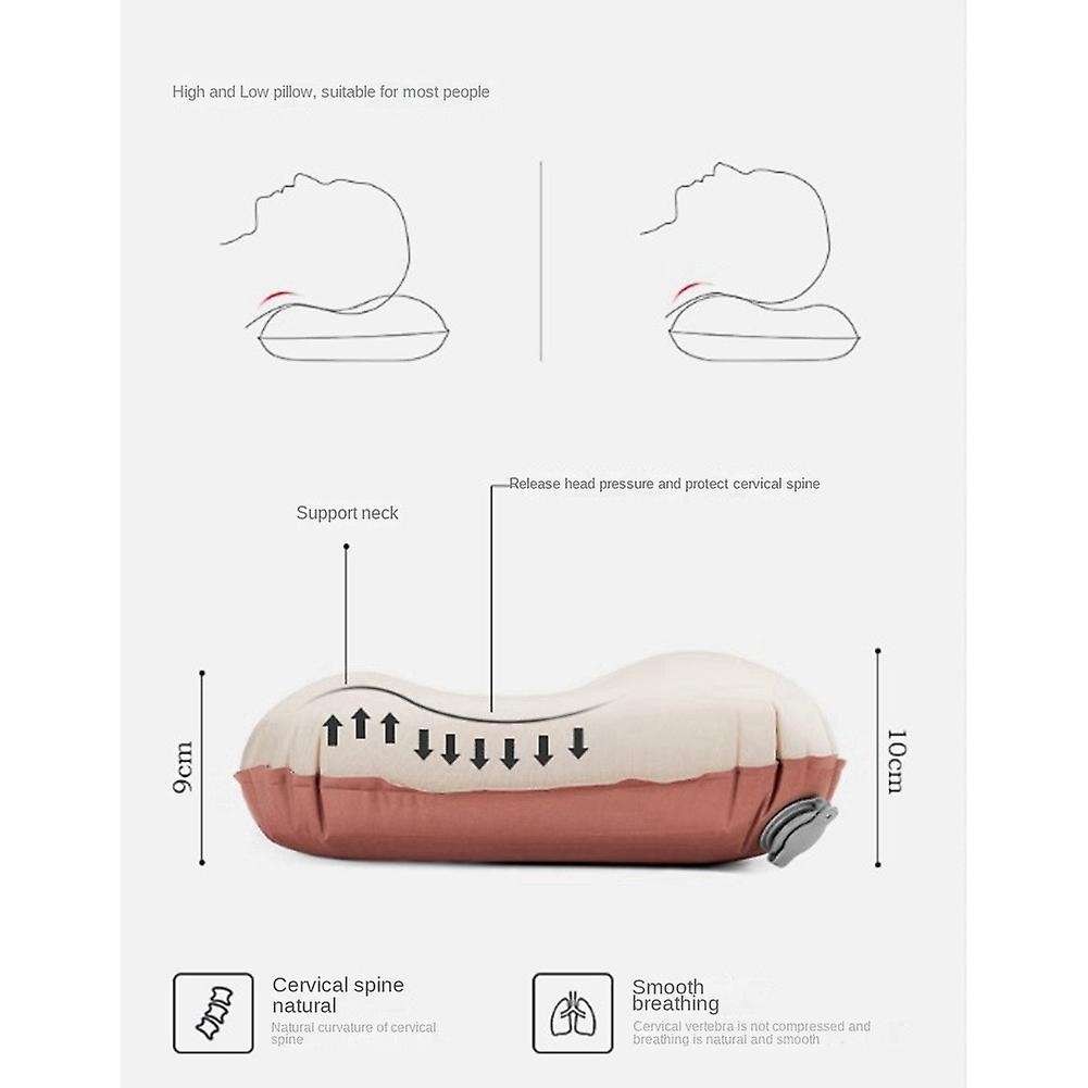Portable Ultralight Inflatable Air Pillows Camping Sleep Cushion