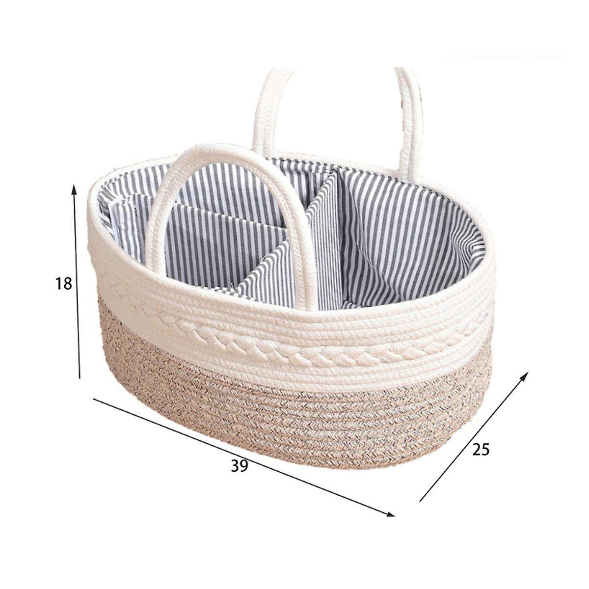 Multi-function Diaper Organizer Reusable Waterproof Storage Basket