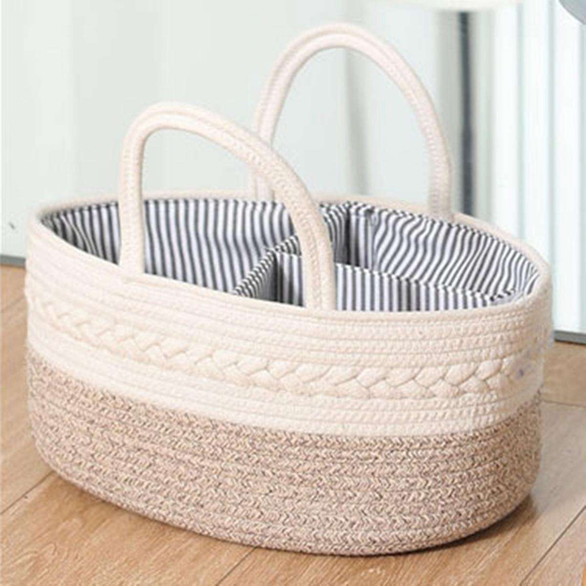 Multi-function Diaper Organizer Reusable Waterproof Storage Basket