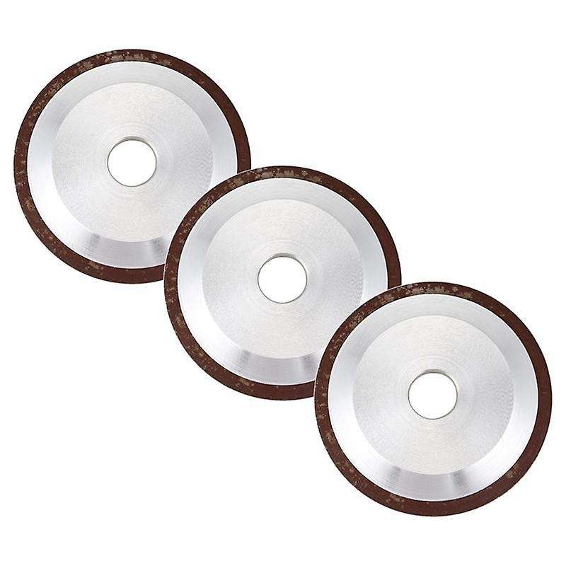 3x New 100mm Diamond Grinding Wheel 180 Grit Cutter for Carbide Metal