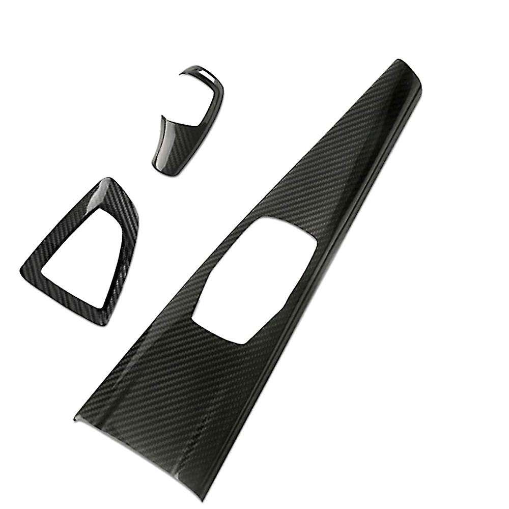 Car Shift Knob Button Panel Decoration Sticker Cover Kit For-bmw