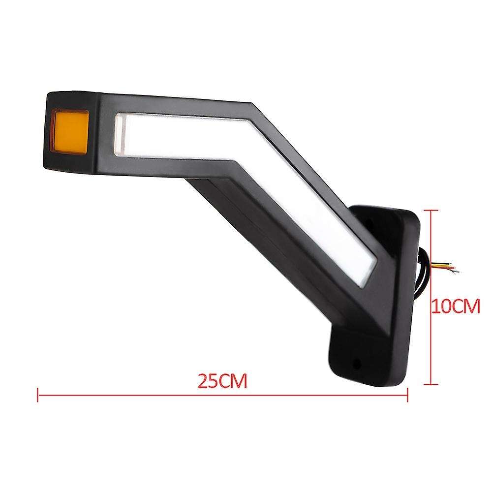 2pcs 33 Led Side Marker Lighting Led Lights for Trailer 12-24v