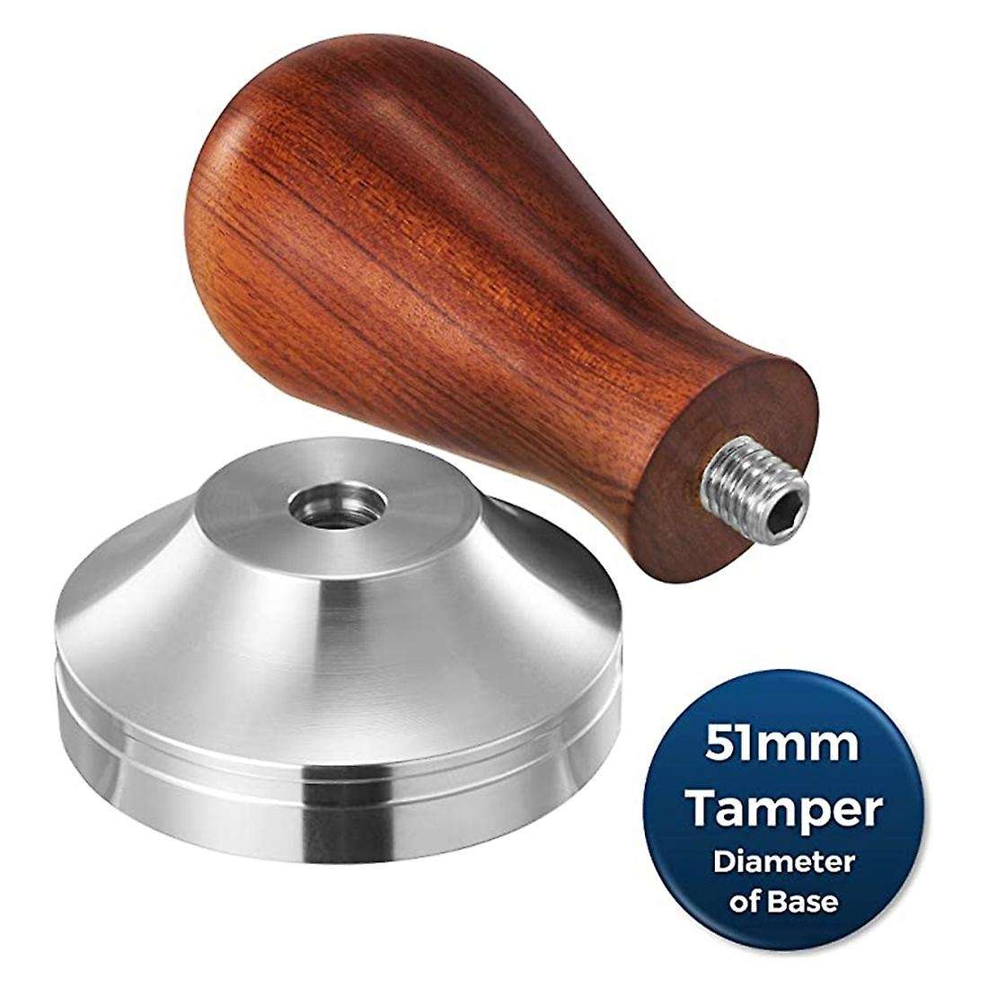 Espresso Tamper Set 51mm Tamper Frothing Pitcher, Barista Tamper Set