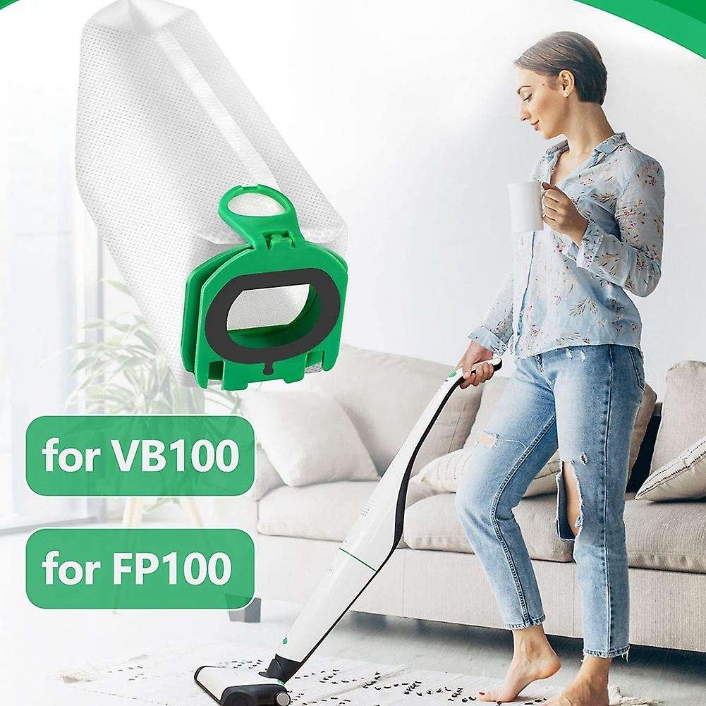 Replacement Parts Dust Bags Compatible for Vorwerk Kobold Vb100 Fp100