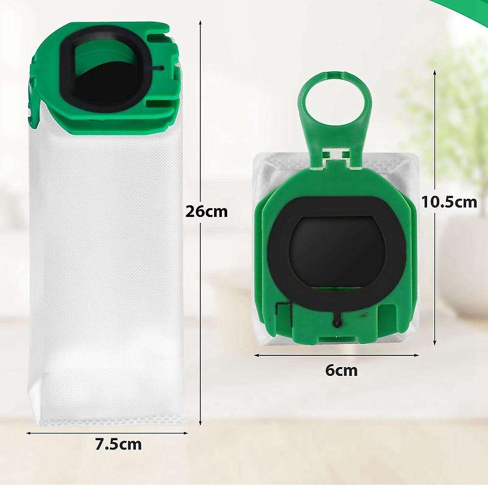 Replacement Parts Dust Bags Compatible for Vorwerk Kobold Vb100 Fp100