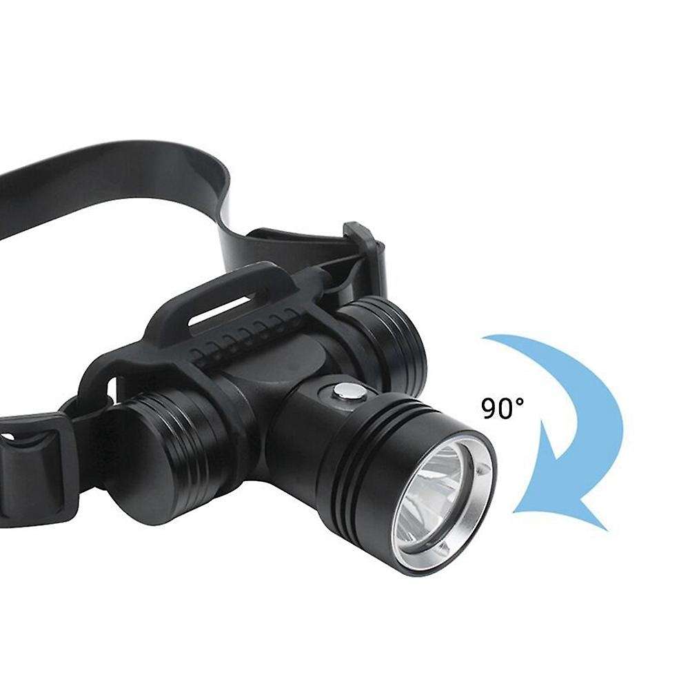 1000 Lumen Scuba Dive Headlight, Underwater 40m Swimming Torch