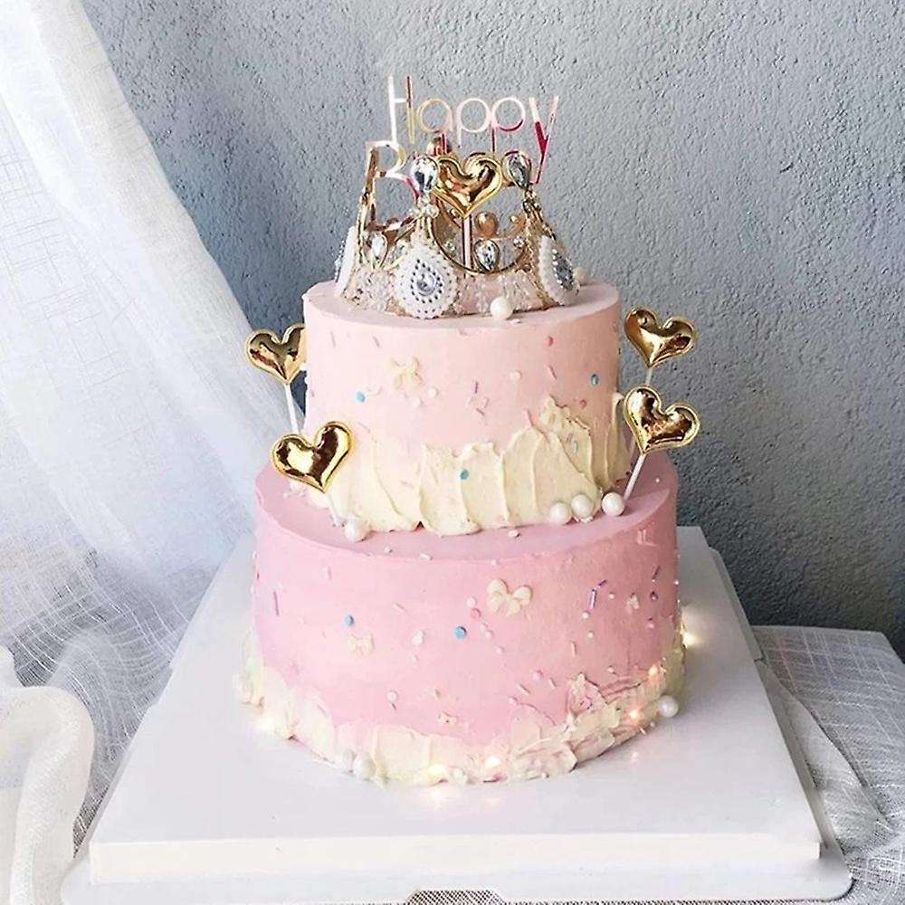 Transparent Acrylic Round Cake Pan Set Cream Cake Baking Craft Tool