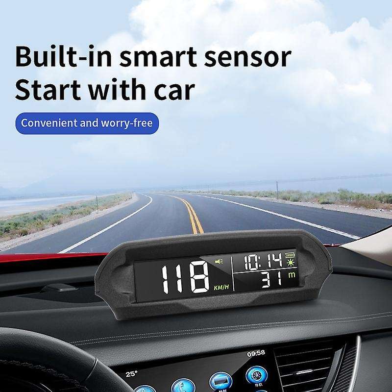 Meter Gps Speedometer Overspeed Alarm Distance Altitude Display