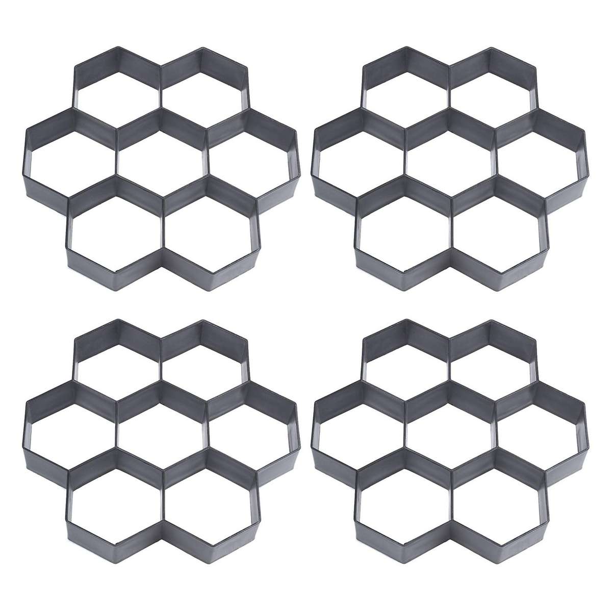 Stepping Concrete Paver Mold Mold Garden Paving Stone Molds 30x30cm