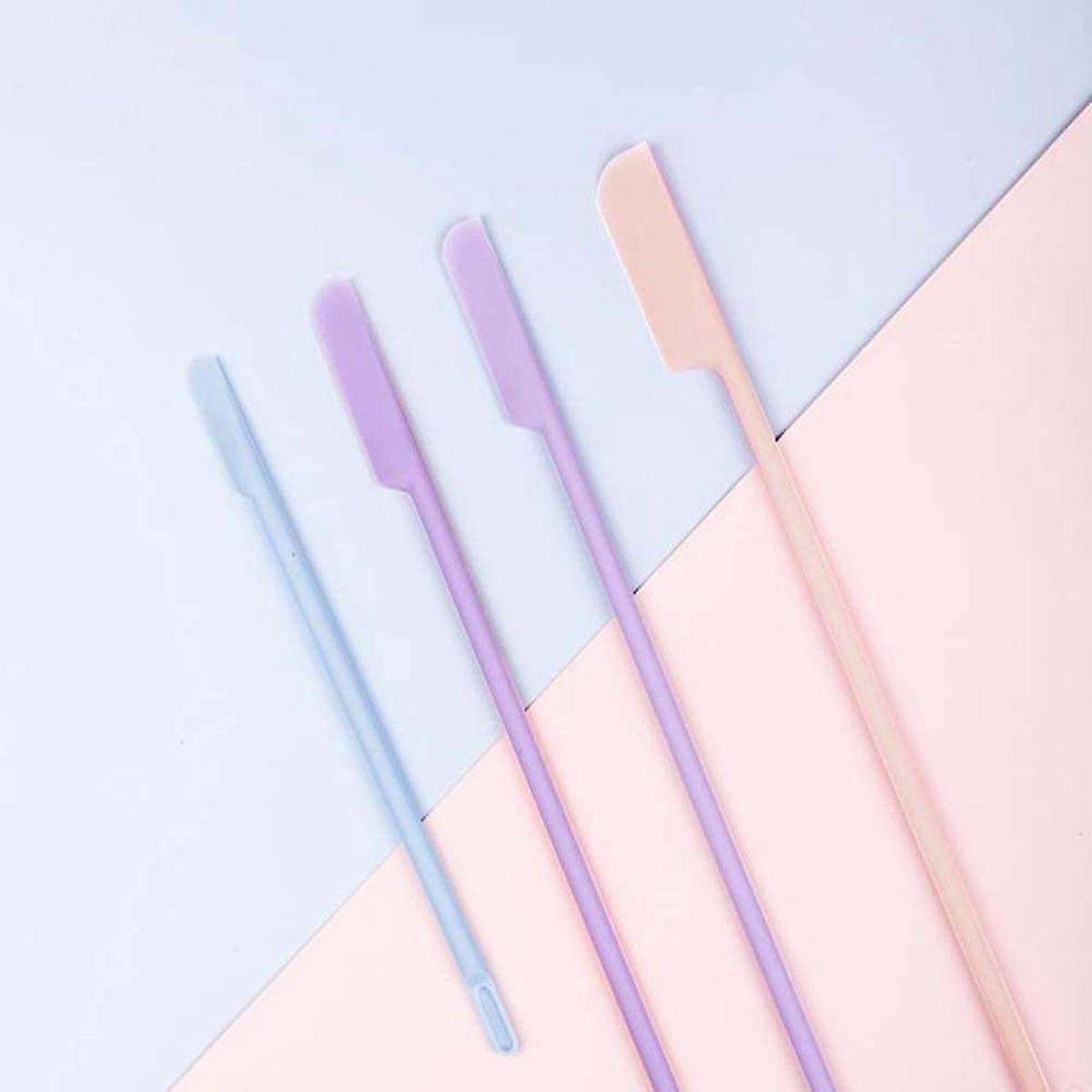 Last Drop Beauty Spatula Bottle Scraper,6pcs 3 Size Silicone Spatulas