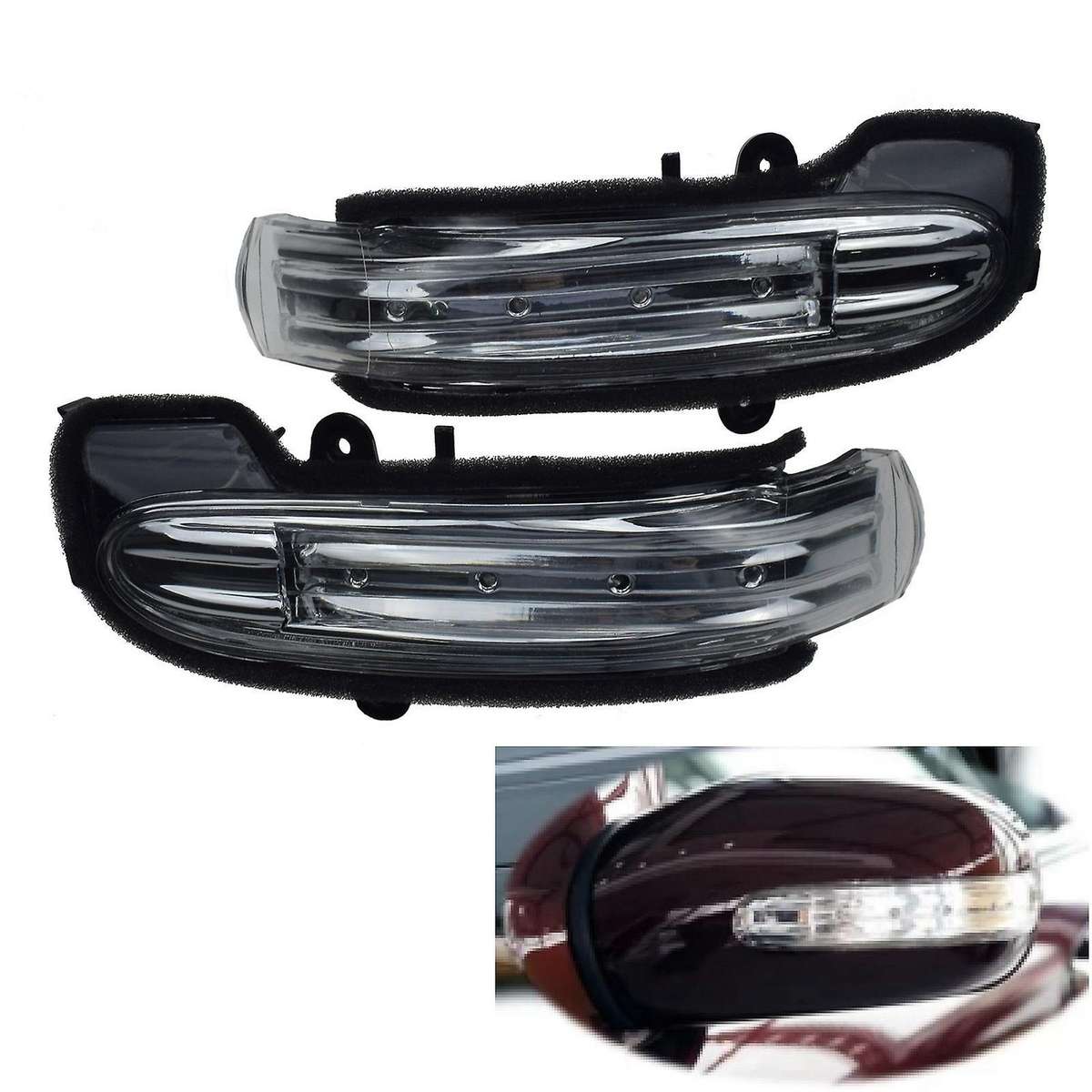 Mirror Turn Signal Lights Right for Mercedes C200 C230 C280 C350