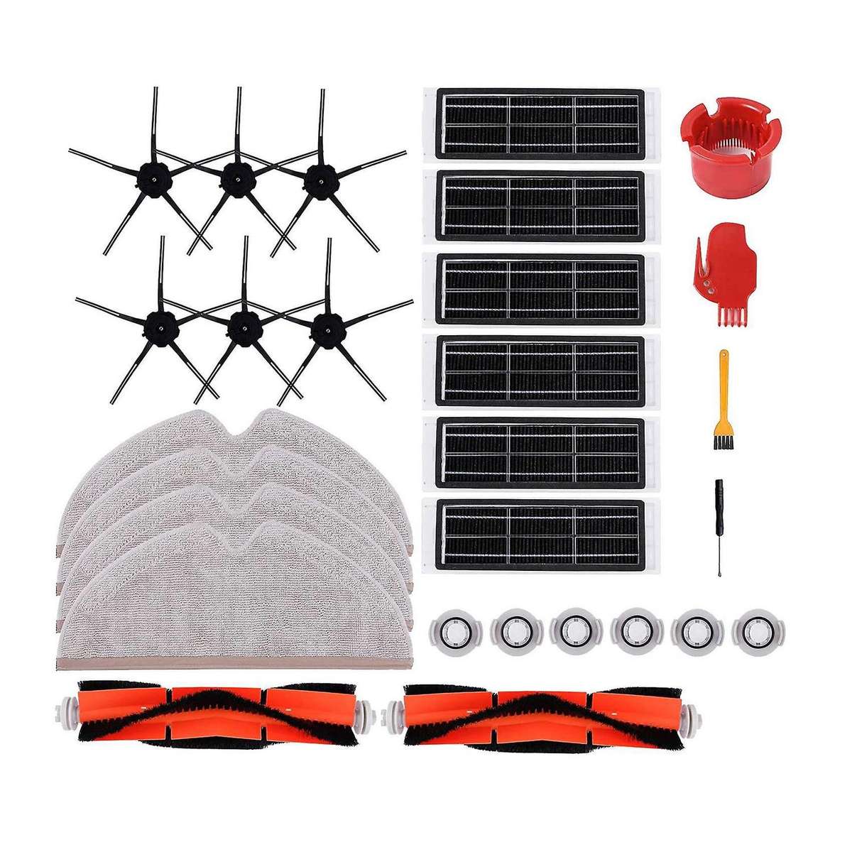 Replacement Parts Kit for Roborock S6 S6 Maxv S6 Pure S5 S5 Max S51