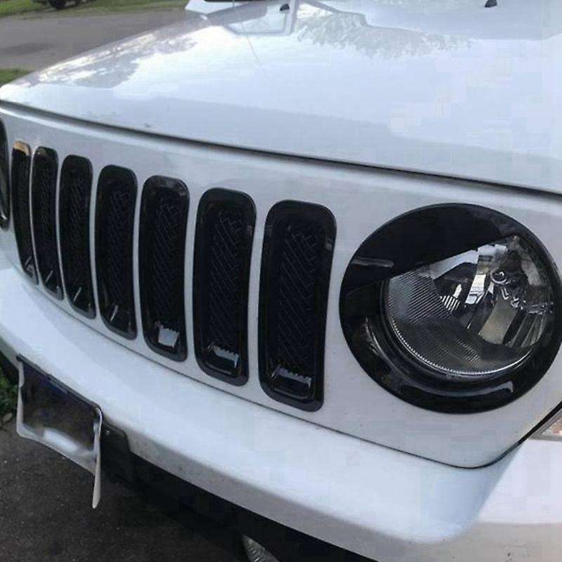 Front Grill Cover Mesh Grille Insert Kit for 2011-2016 Jeep Patriot