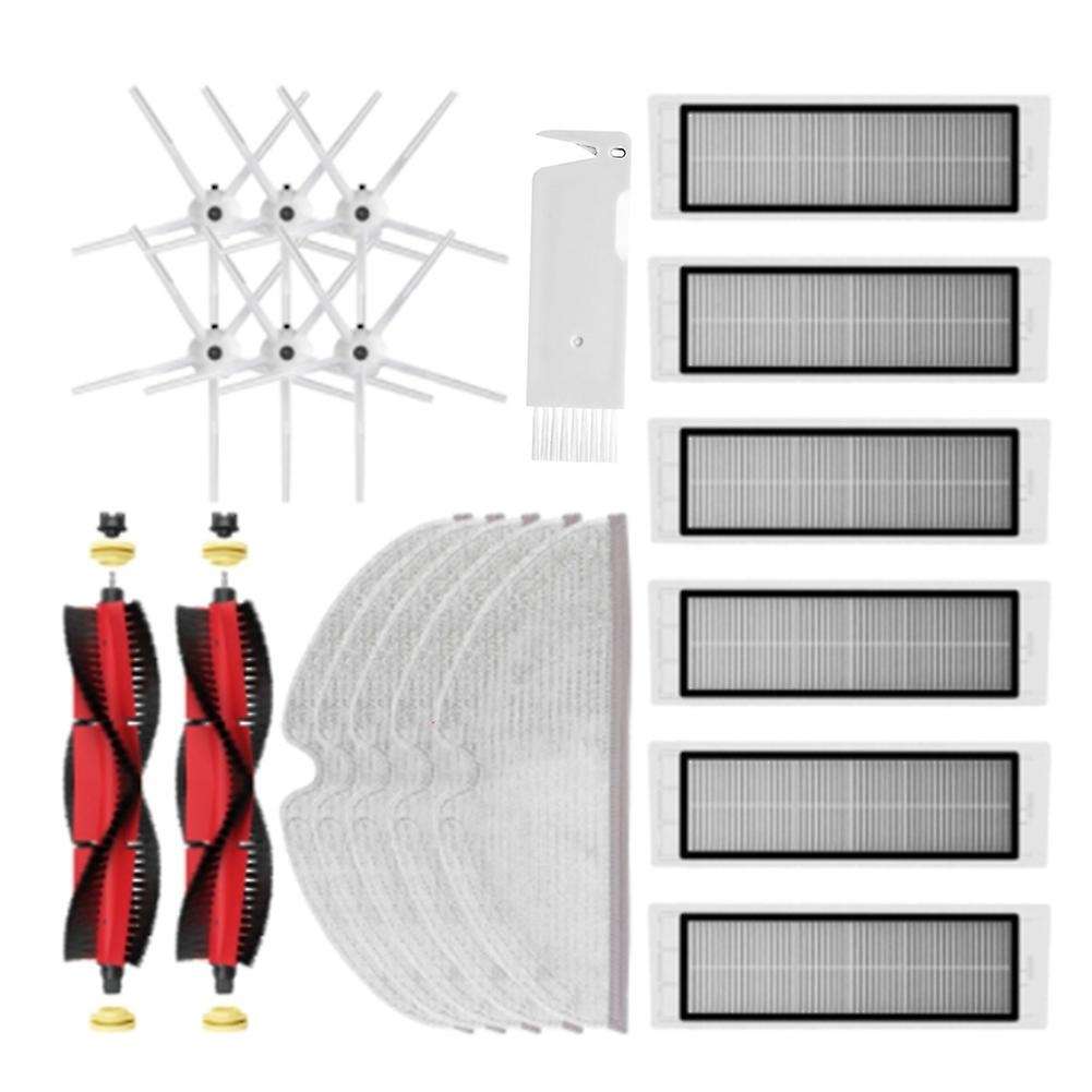 Main Brush Hepa Filter Mop Cloth Side Brush for Xiaomi Roborock S5