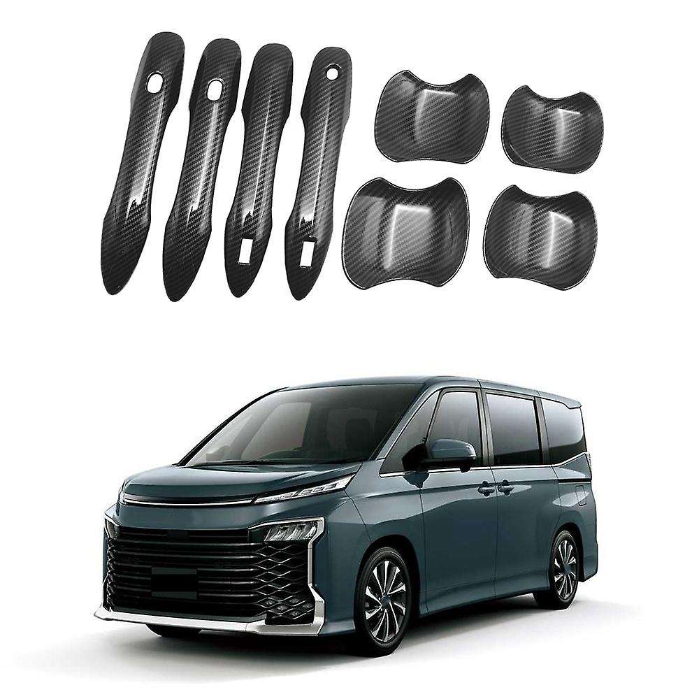 8pcs for Toyota Voxy Noah R90 2022 Door Handle Bowl Trim Abs