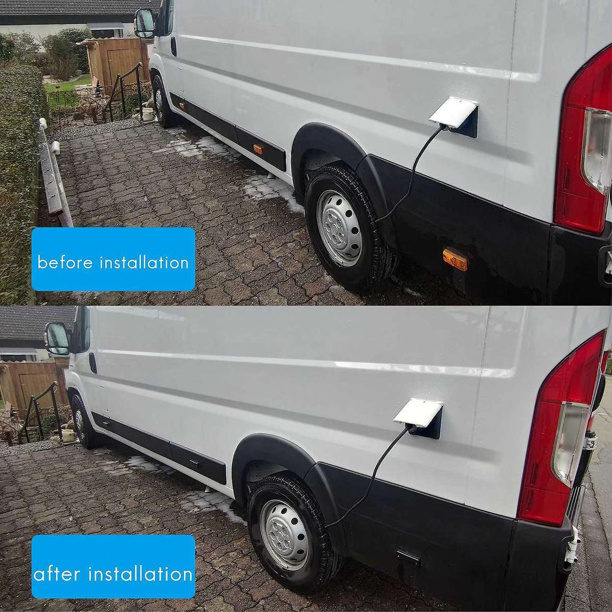 6pcs Car Led Side Marker Light Turn Signal Light for Iveco Fiat