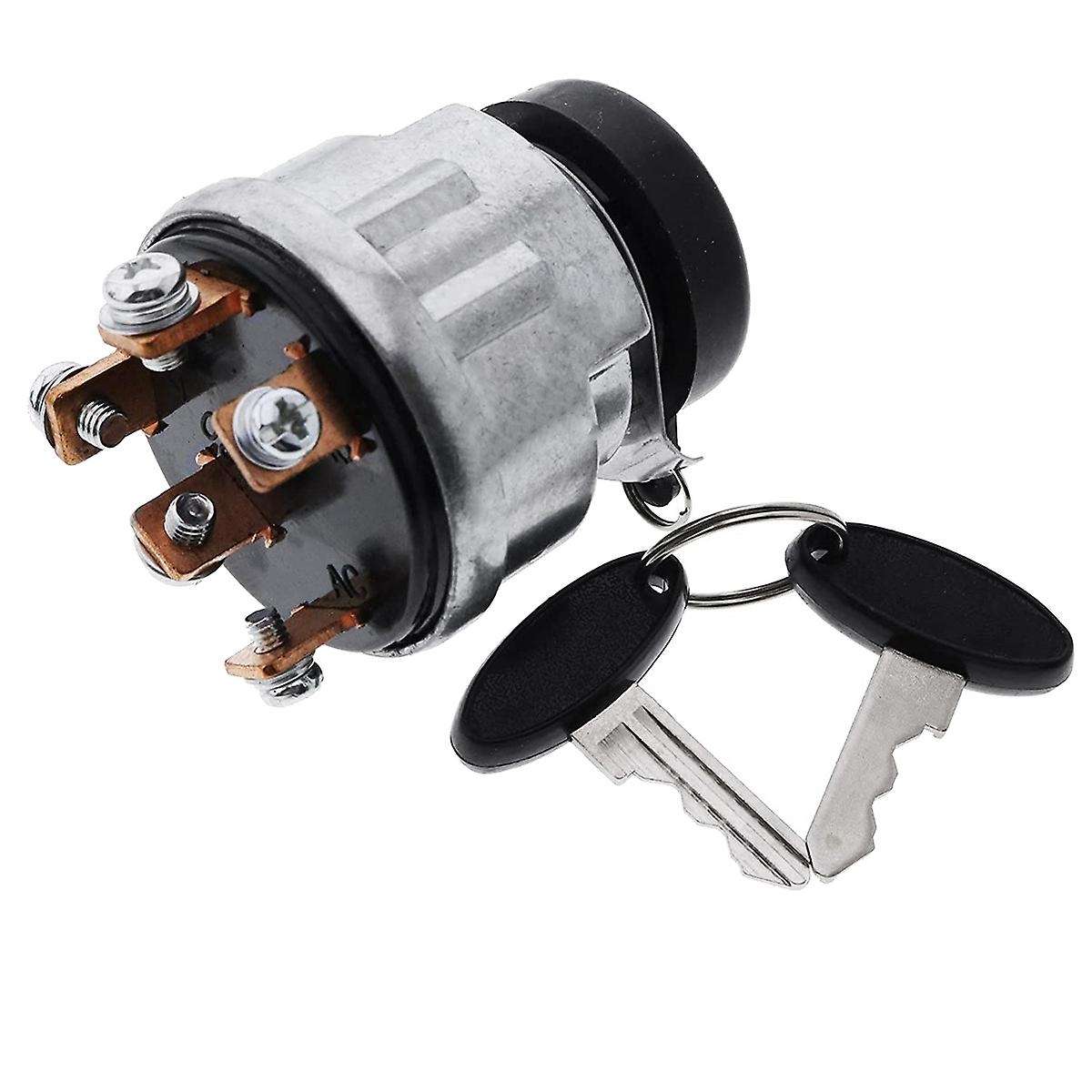 Ignition Switch with Waterproof Cover Keys for Ford New Holland 1510