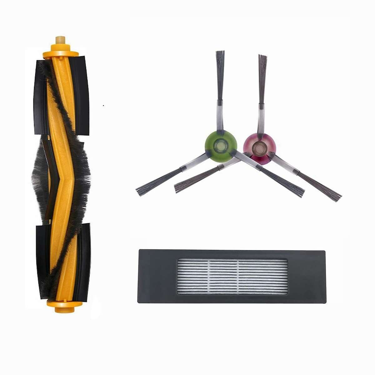 For Ecovacs Deebot Ozmo T8 T8 Aivi Roller Brush Filter Edge Brush