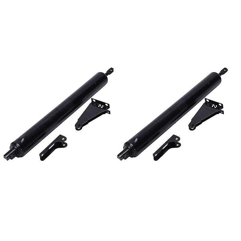 Black Heavy-duty Door Pneumatic Closer for Standard Storm Doors