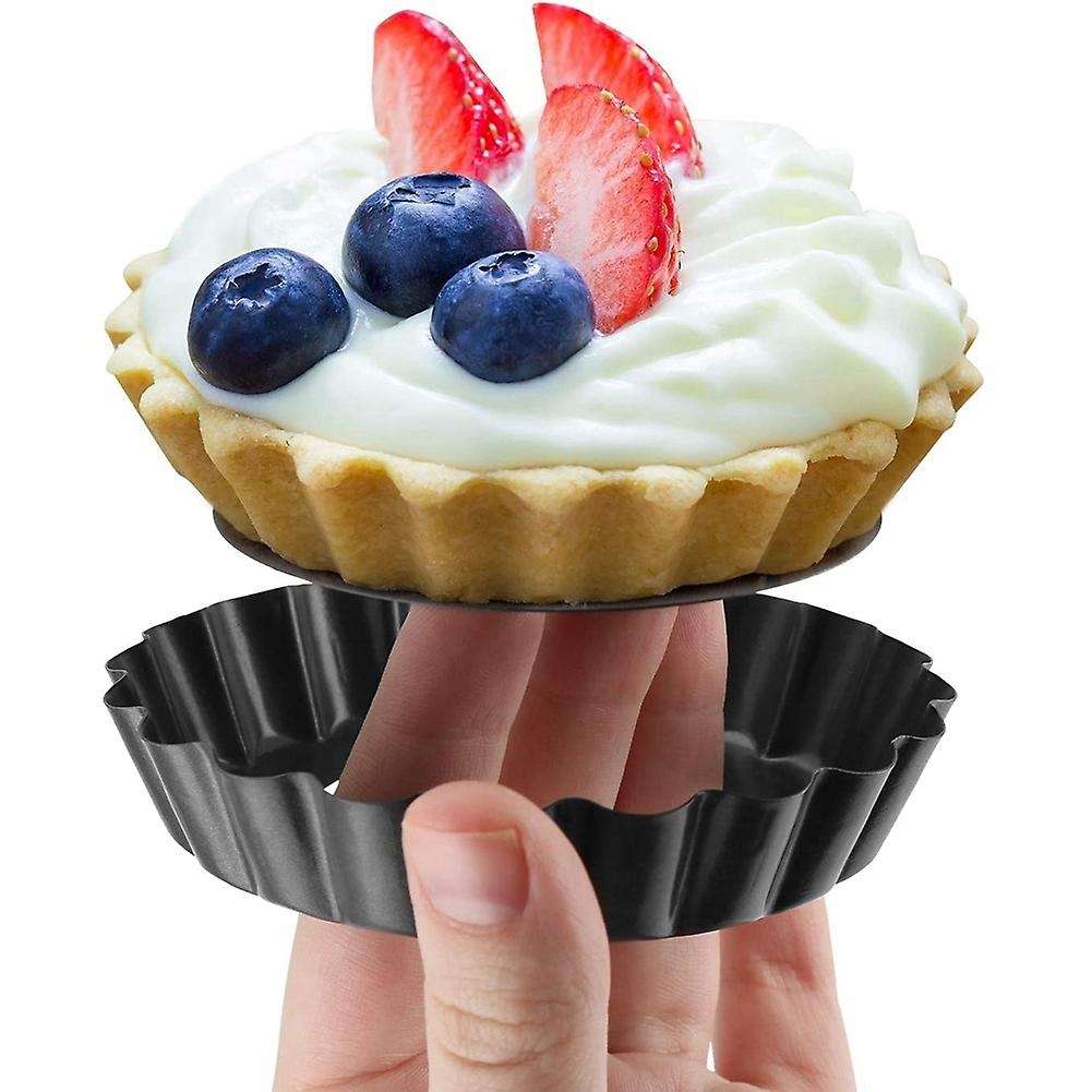 Baking Mold Pans with Bottom,with 2x9-inch and 6x4-inch Tart Pan