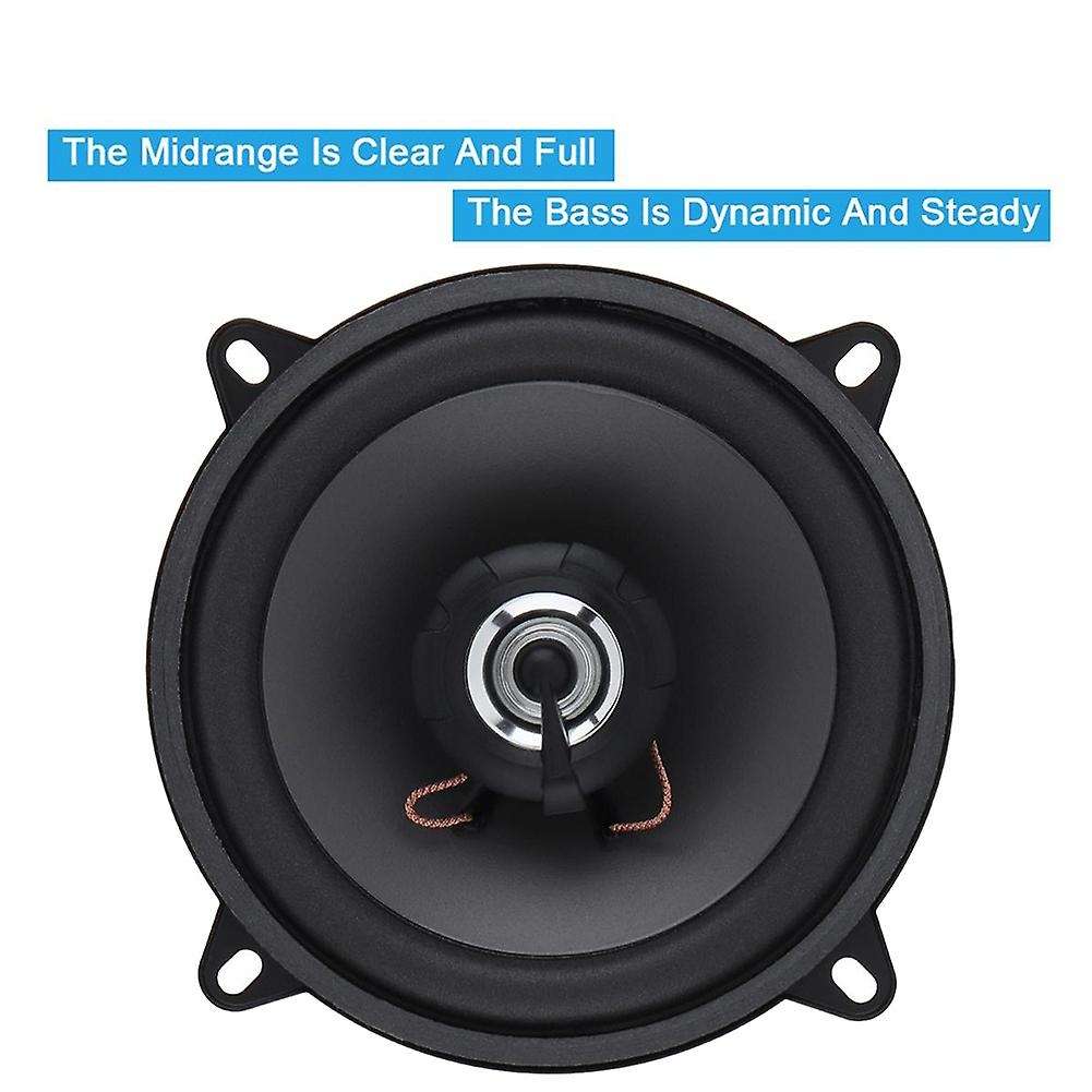1 Piece 5 Inch 2-way Universal Car Hifi Coaxial Speaker Auto Audio