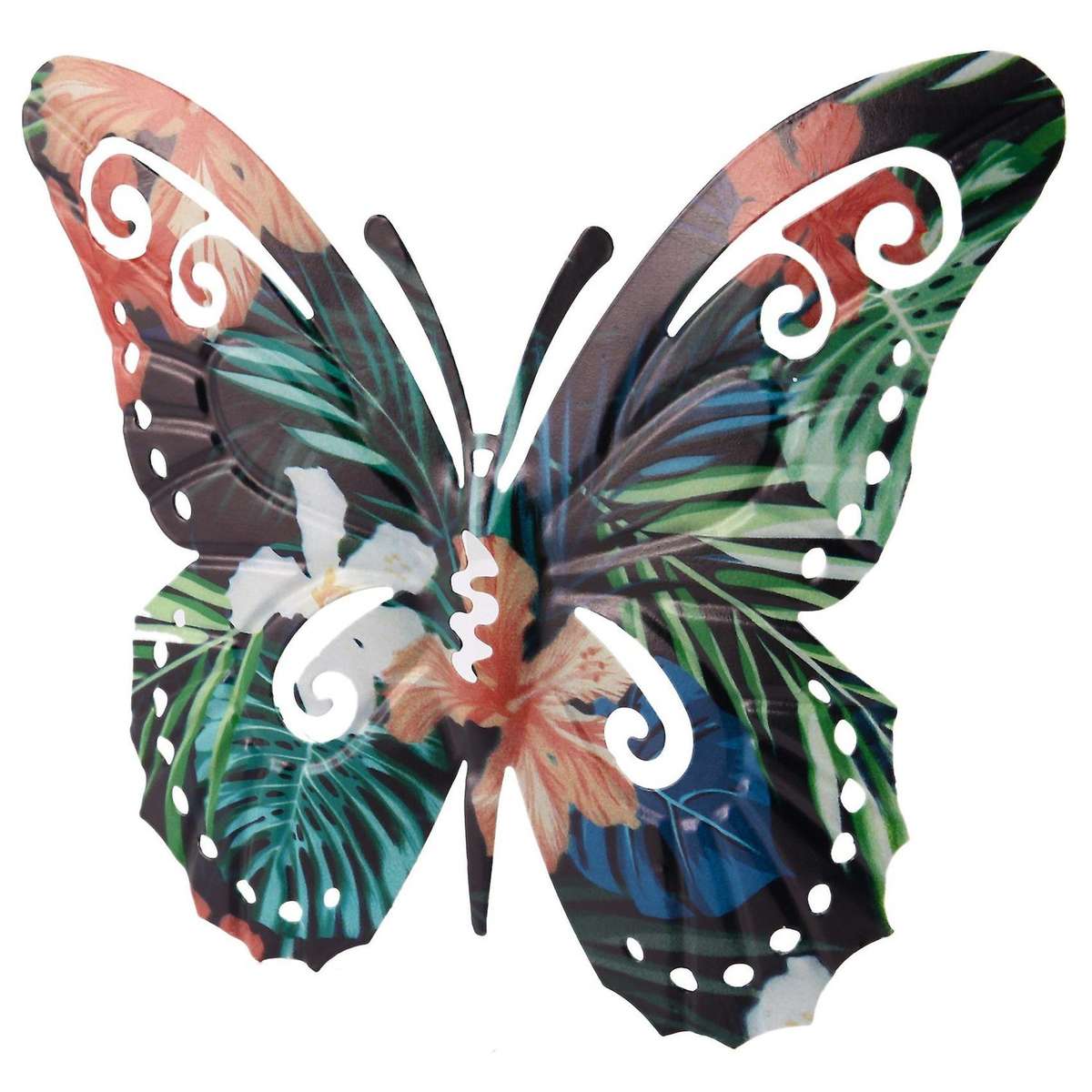 4pcs Metal Butterfly Wall Art Decor Sculpture Indoor Outdoor Ornament