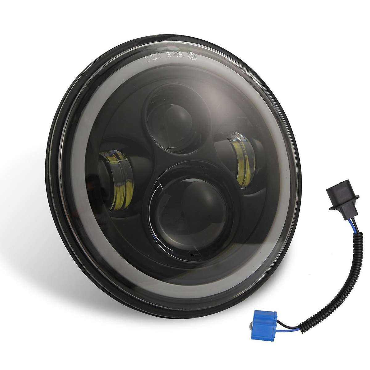 7 Inch Round Led Headlights for Jeep Wrangler Cj Jk Lj 1997-2019