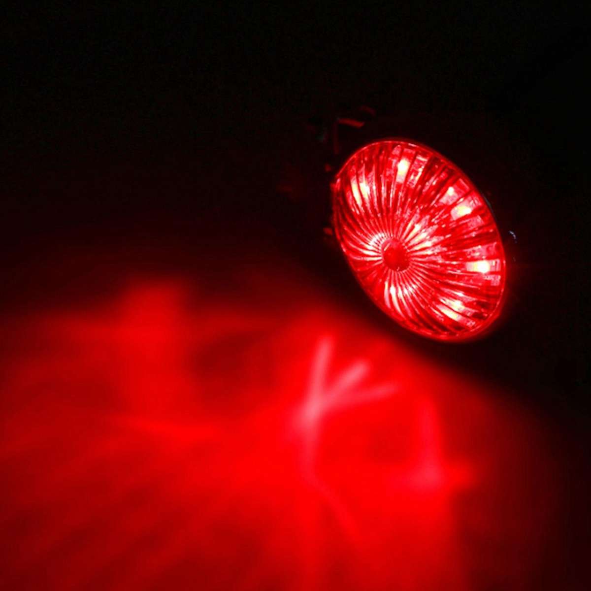 Red 12v Led Black Cafe Racer Tail Light for Chopper Bobber