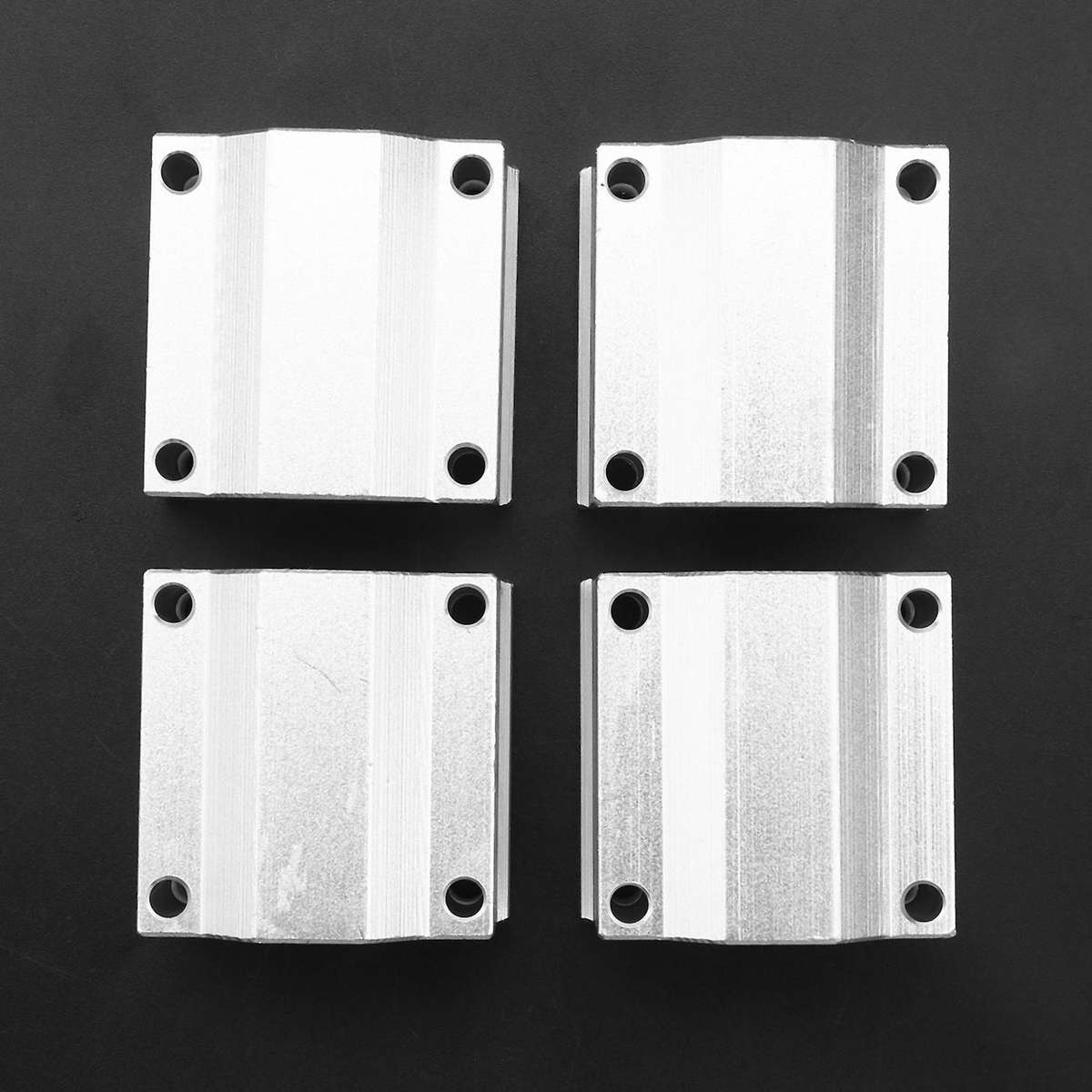 4 Pcs Sc20uu 20mm Aluminum Linear Motion Ball Bearing Slide Bushing
