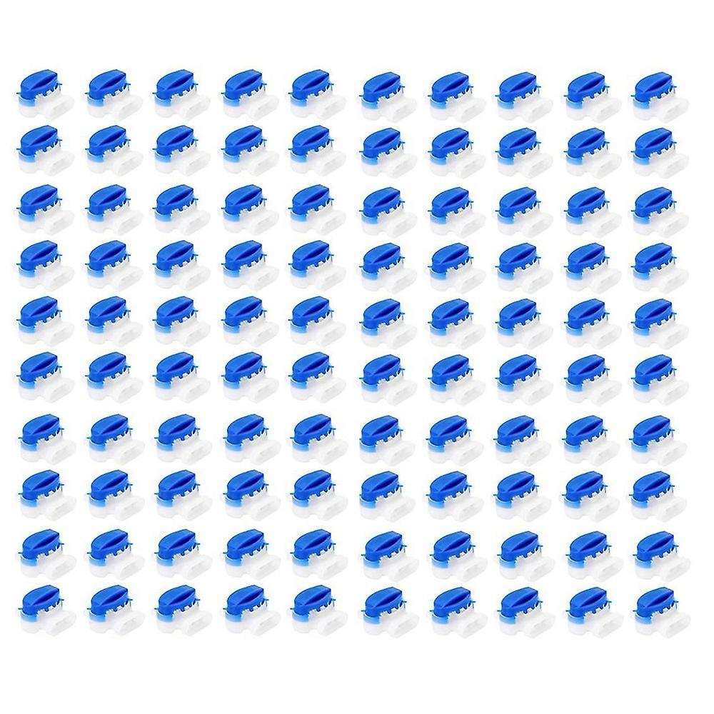 100 Pack Cable Connector Waterproof Connector for Outdoor Garden