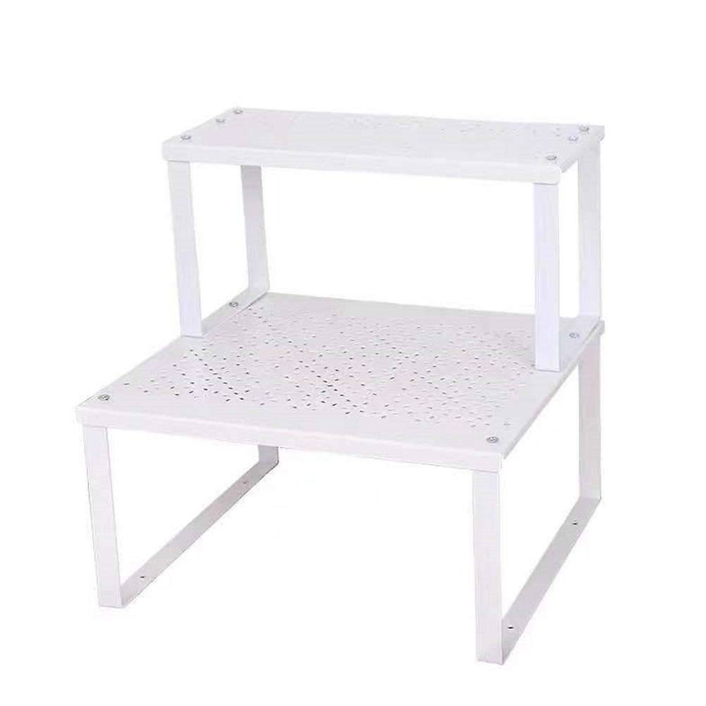 Kitchen Storage Rack Tools Holders Double Layer Spice Bottle Shelves