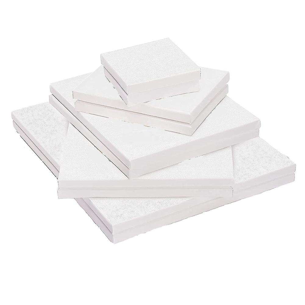 10pcs Oil Painting Canvas Wood Painting Frame White Stretched Frame