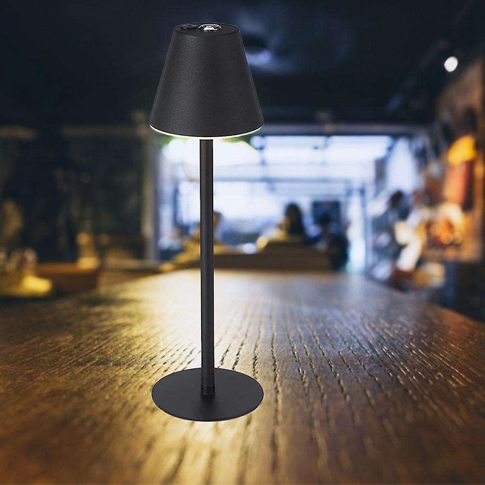 Led Hotel Coffee Restaurant Bar Atmosphere Table Lamp(bronze)us Plug