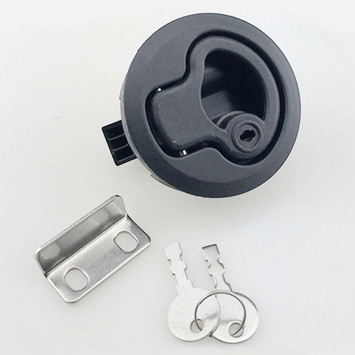 Rv Lock Yacht Door Lock Press Handle Door Lock Plastic Handle