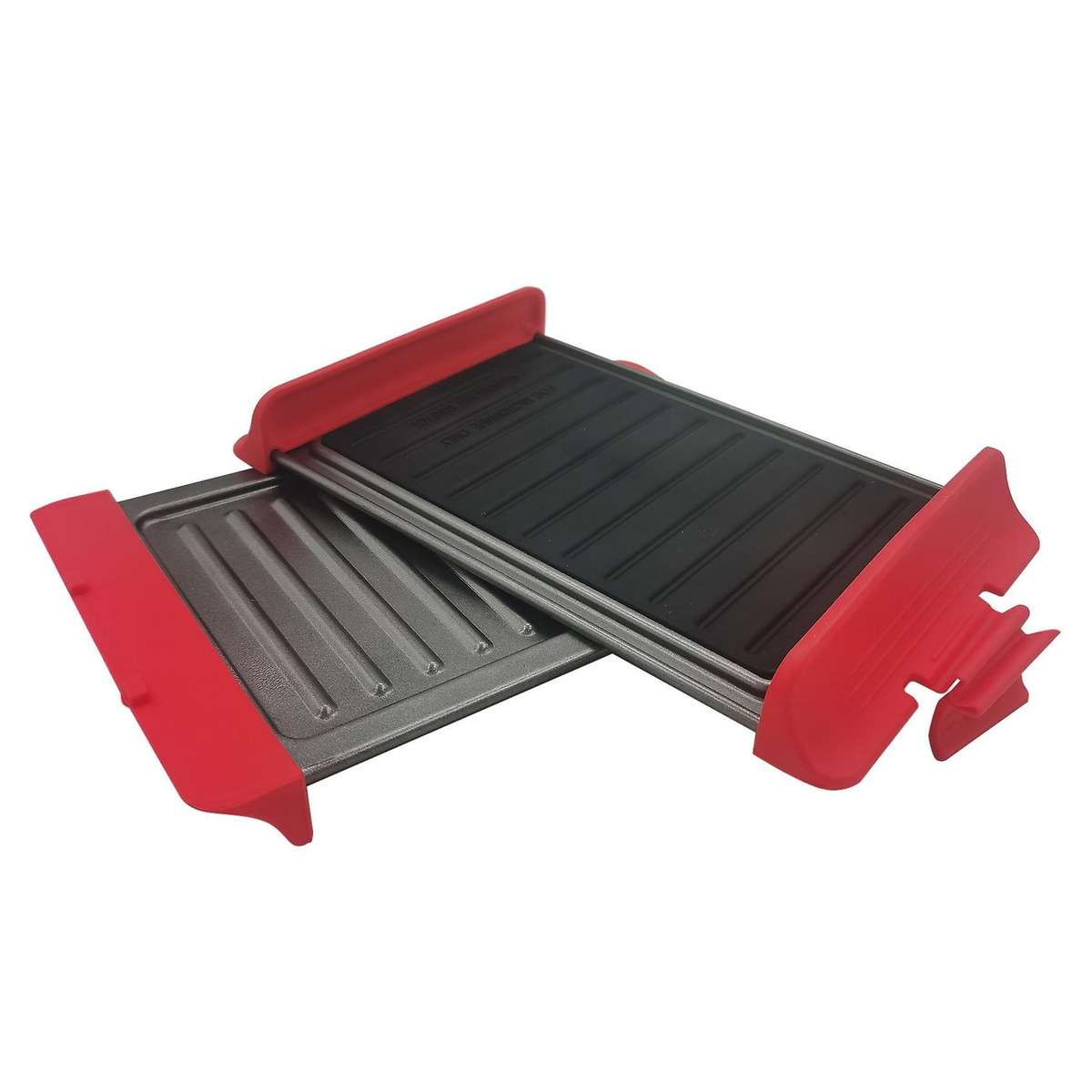 Non-stick Metal Baking Cooling Grill Chicken Wing Pizza Pan(b)