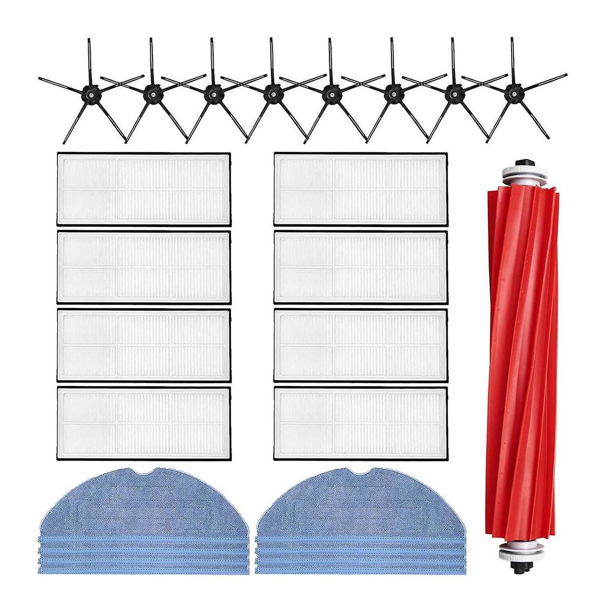 Main Brush Side Brush Filters for Xiaomi Roborock S7 T7s T7s Plus