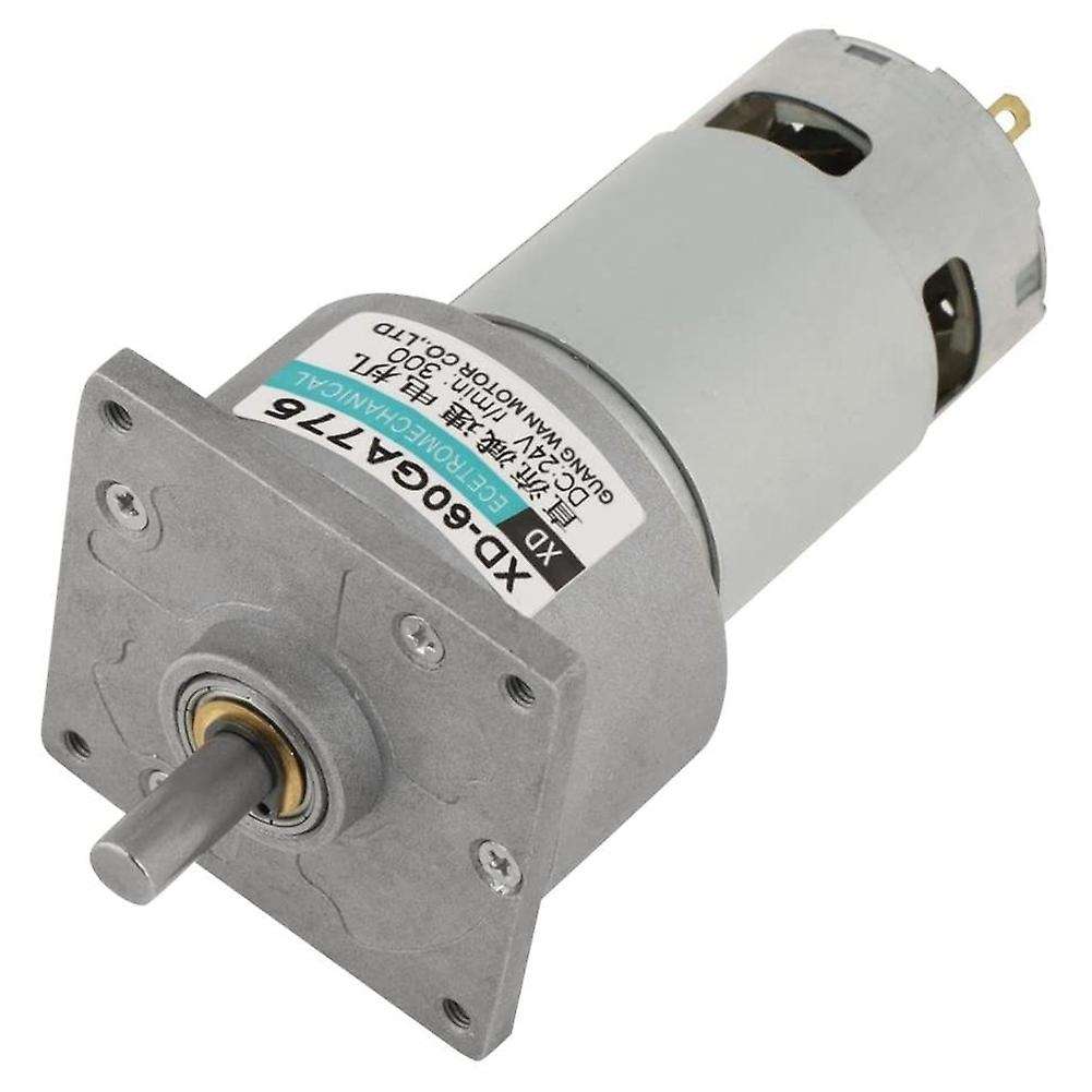 35w Dc Gear Speed Adjustable Large Torque Motor Cw/ccw(24v 300rpm)
