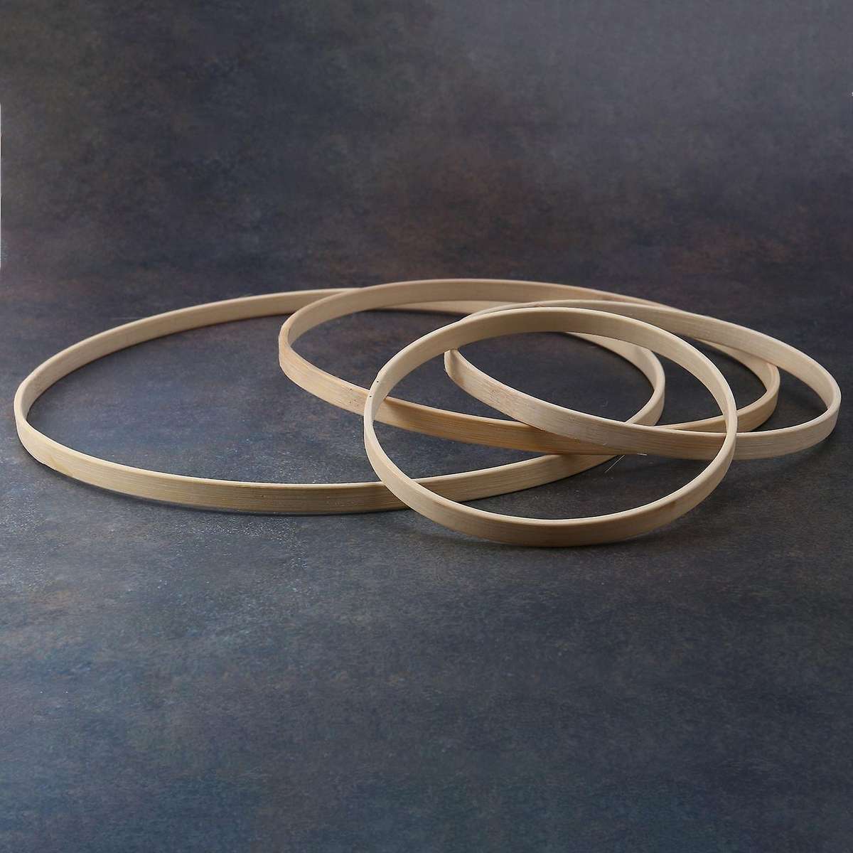 8 Pack Wreath Bamboo Rings for Diy Dream Catcher,wedding Decor