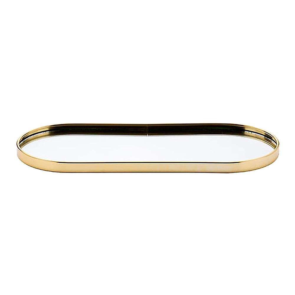1pcs Nordic Bathroom Organizer Mirror Jewelry Display Plate A
