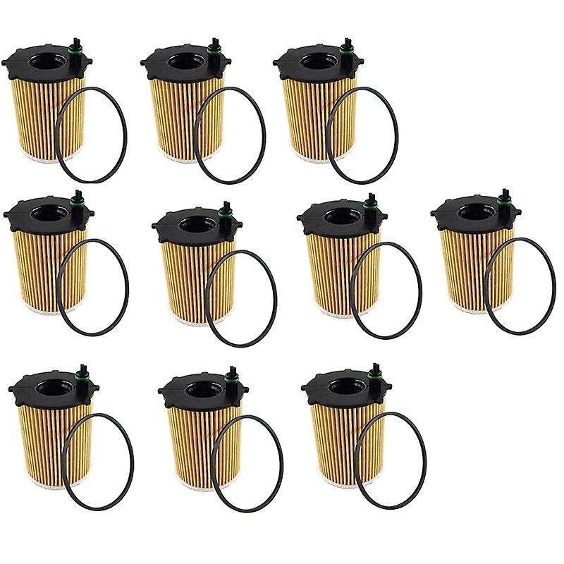 10 Pcs Oil Filter for Citroen Ds3 Ds4 Xsara Ford Ecosport Mazda 5