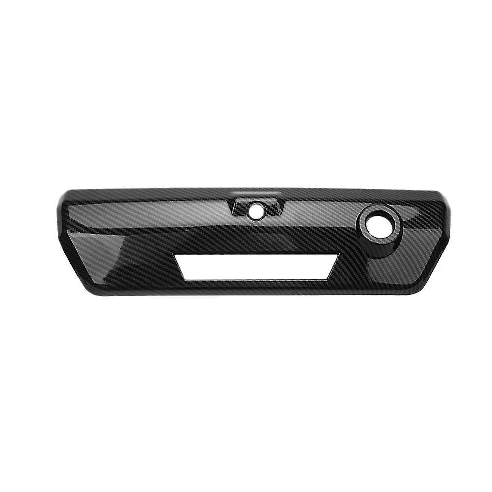 Bright Carbon Fiber Rear Door Handle Cover for Ford F150 2021 2022